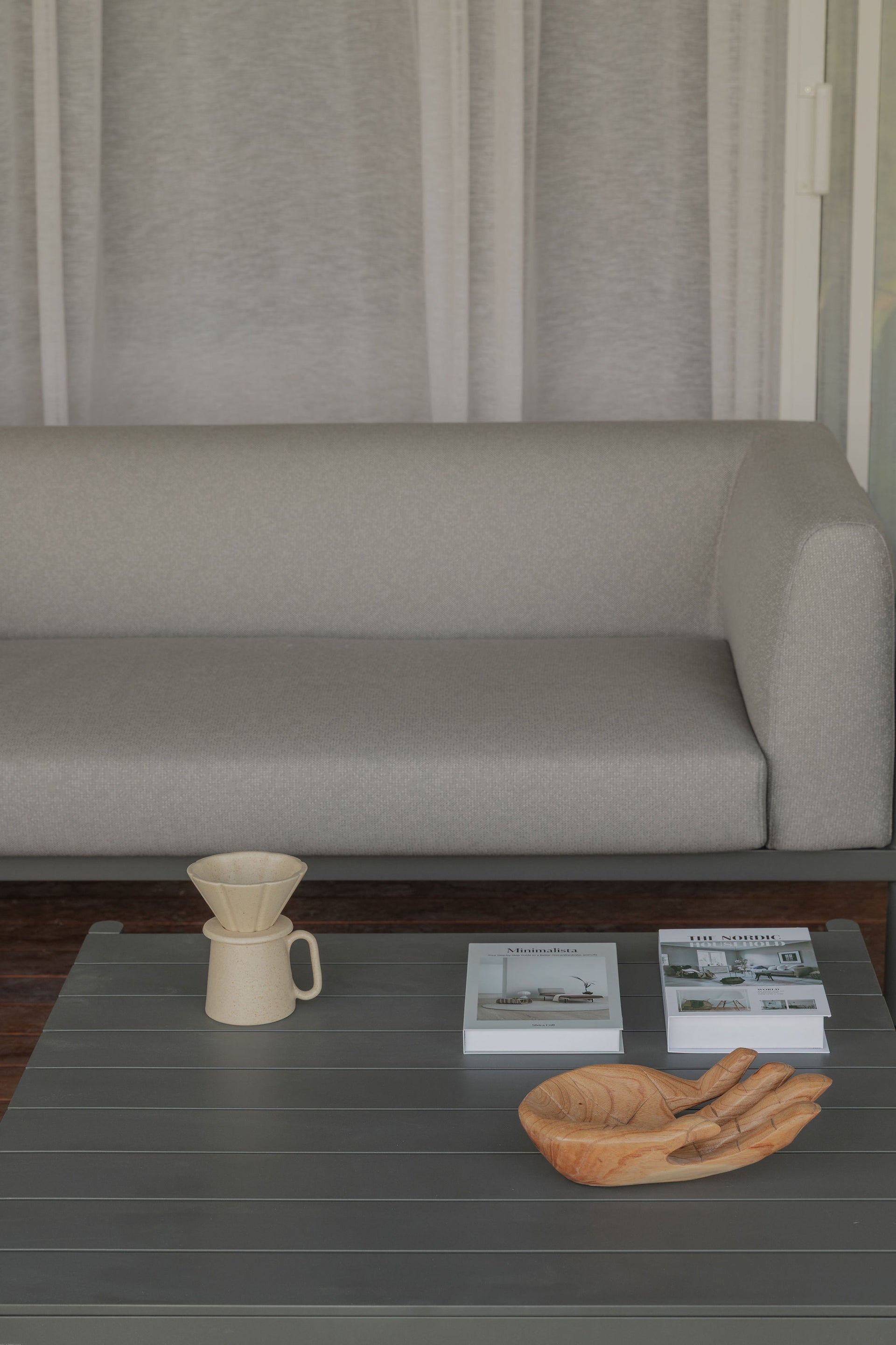 Sofa 2 puestos Origin Gris - Point