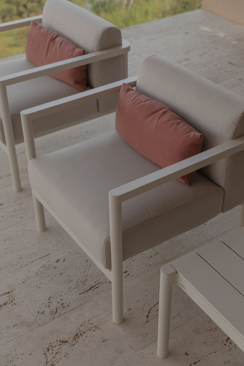 Sillón Origin Blanco Mineral - Point