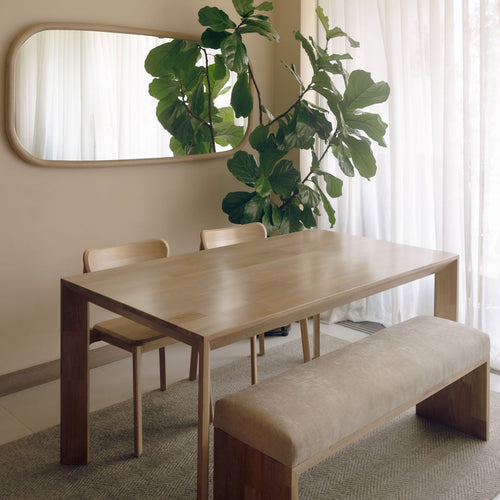 Banca U para Comedor Tapizada