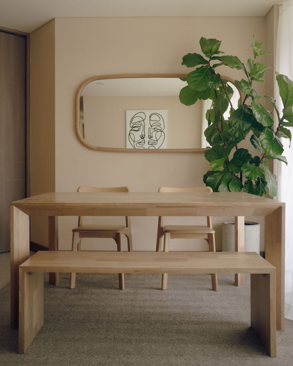 Banca U para Comedor