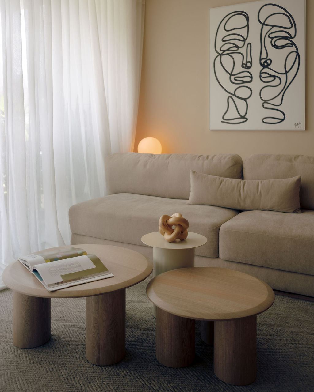 Mesa de centro Funky Alta