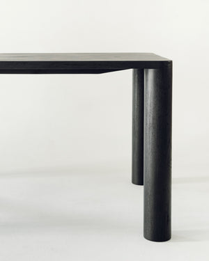 Mesa de Comedor Patas Cilíndricas Black