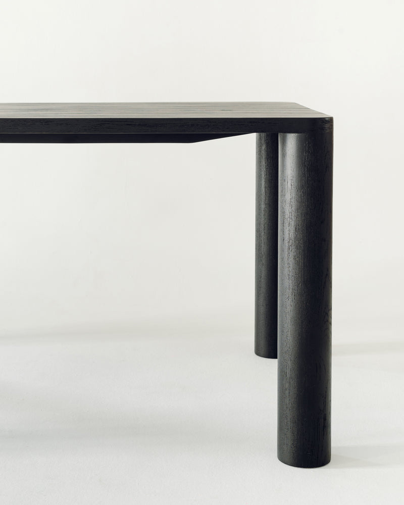 Mesa de Comedor Patas Cilíndricas Black