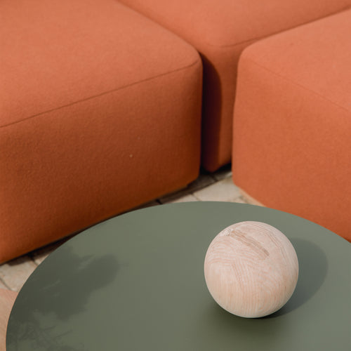 Esfera Decorativa de Madera