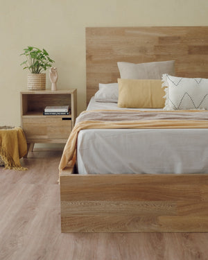Cama Tienda en Roble