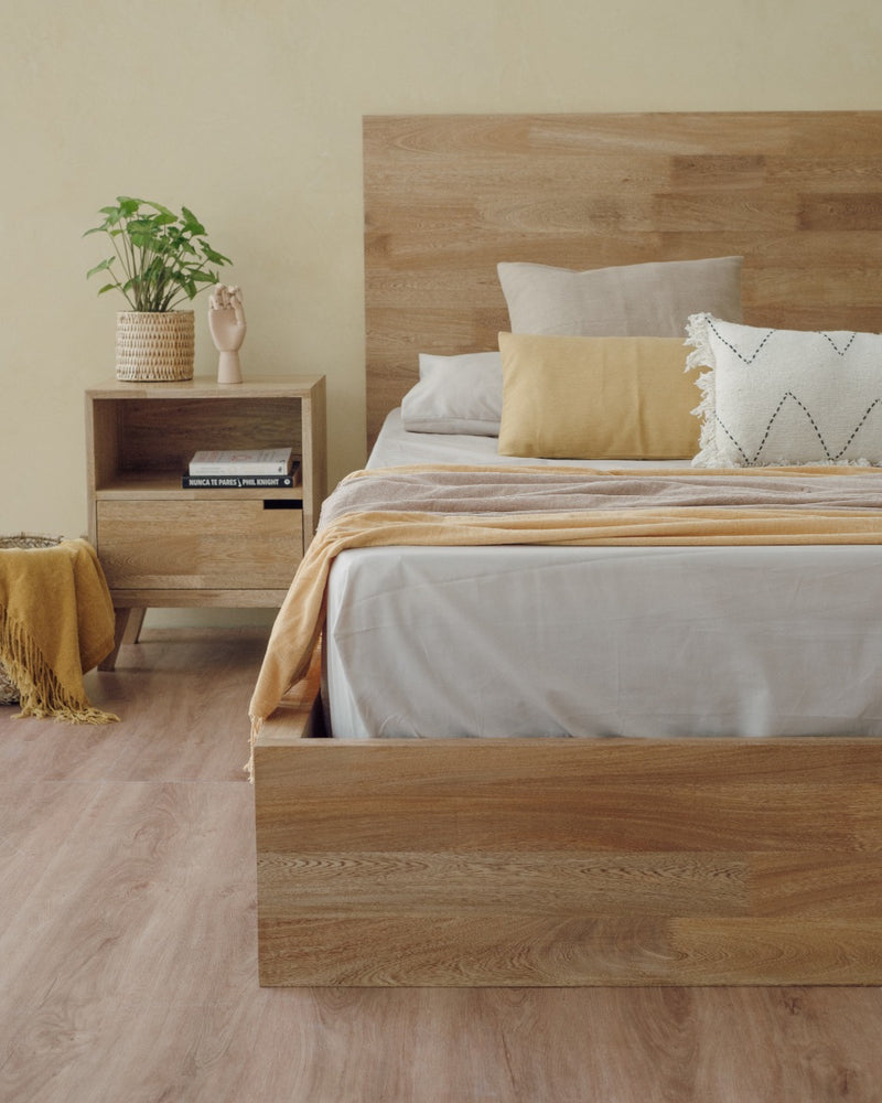 Cama Tienda en Roble