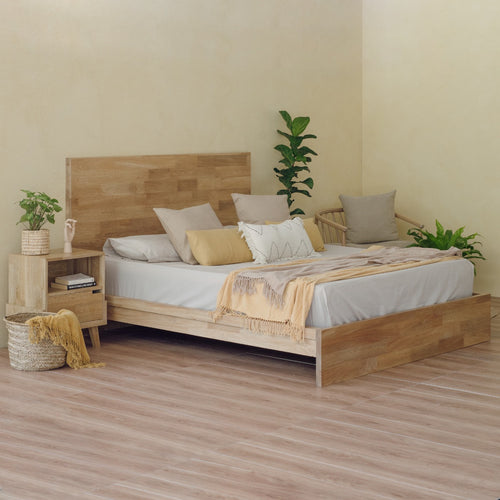 Cama Tienda en Roble