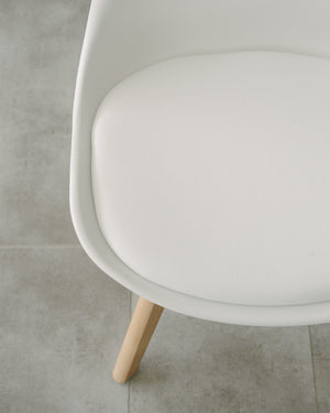 Silla Eames tapizada