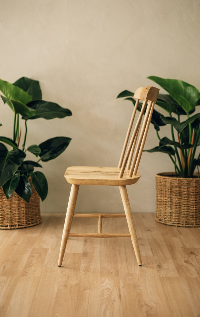 Silla de comedor en madera Lombardía
