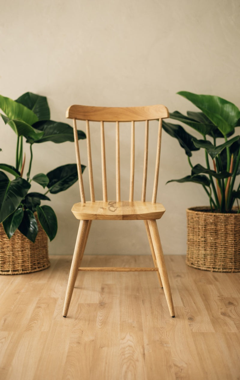 Silla de comedor en madera Lombardía